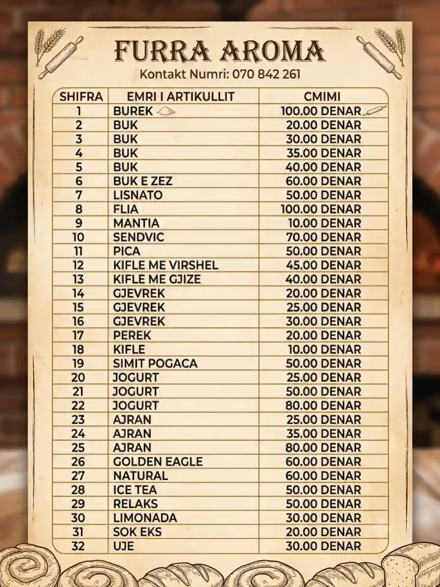 furra aroma saraj - reklama 365